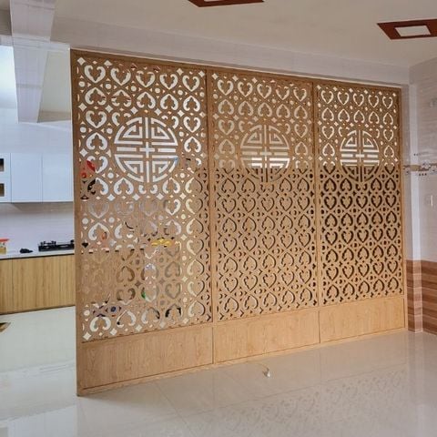  Vách ngăn phòng khách đẹp -BK163 