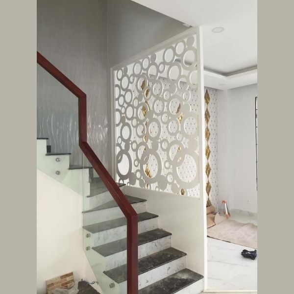 Vách Ngăn Cầu Thang Gỗ- CT34