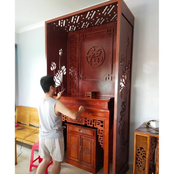 Vách Ngăn Cho Phòng Thờ- PT72