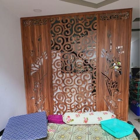  Vách ngăn cầu thang cnc- CT130 