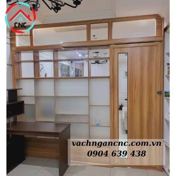 Vách Ngăn Phòng Khách Và Bếp Đẹp-BK121