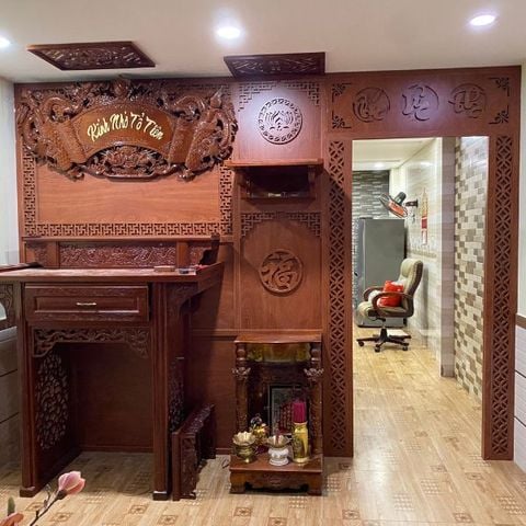  Vách Ngăn Cho Phòng Thờ- PT12 