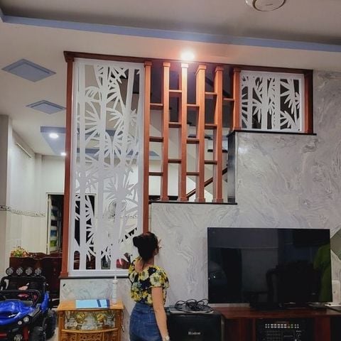  Vách ngăn cầu thang cnc- CT101 