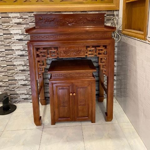  Bàn Thờ  Gia Tiên Gỗ Sồi -BT16 