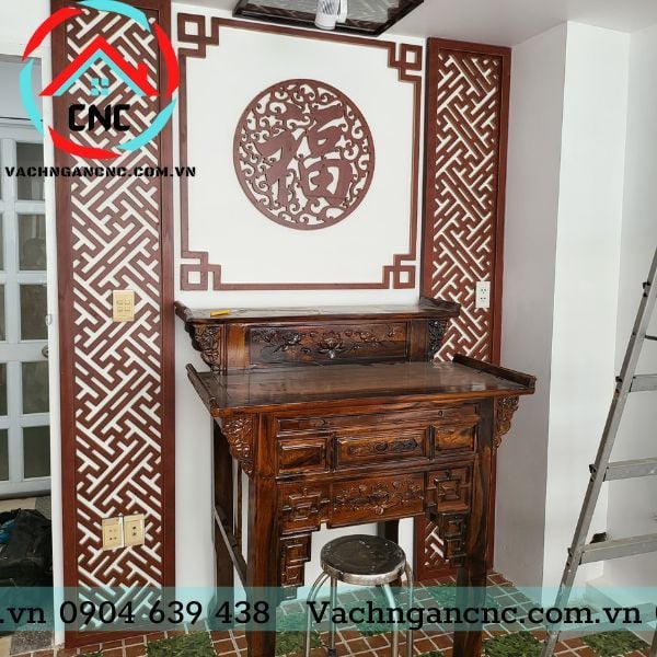 Mẫu Vách Ngăn Phòng Thờ Đẹp -PT85