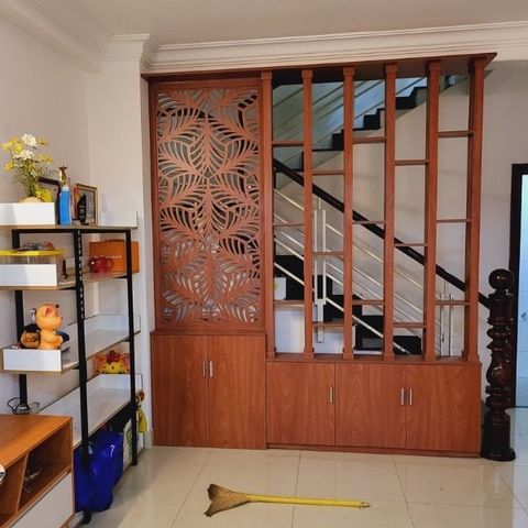  Vách ngăn cầu thang cnc- CT110 