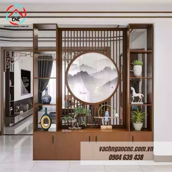  Tủ kệ gỗ trang trí phòng khách -TK36 