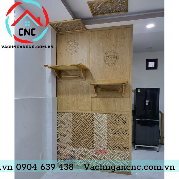 Mẫu Vách Ngăn Phòng Thờ Đẹp -PT87