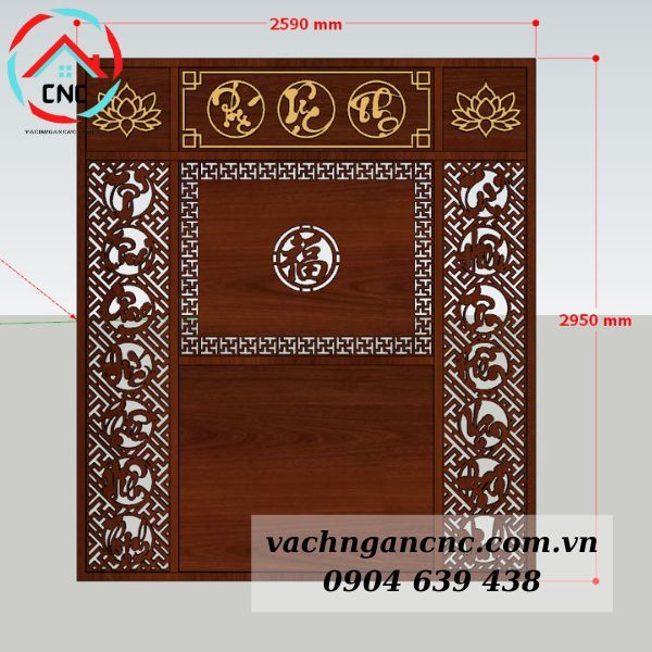 Vách Ngăn Cửu Huyền Thất Tổ- PT113