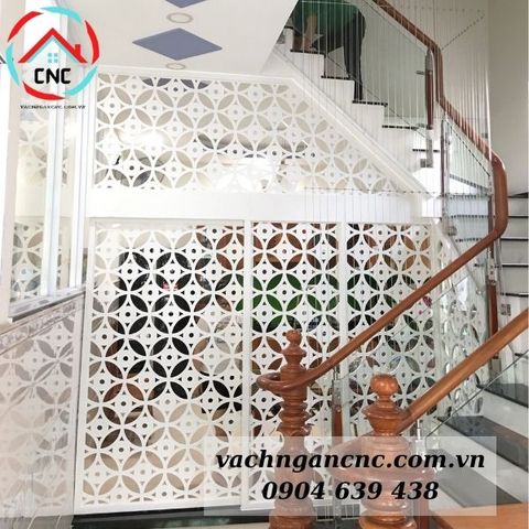  Vách Ngăn Cửa Lùa Gỗ- MS14 