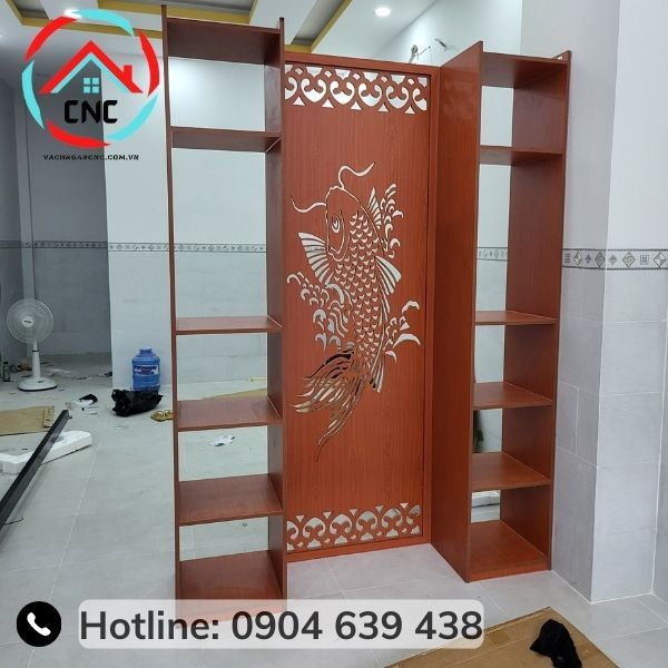 Vách Ngăn Gỗ Đẹp -BK148