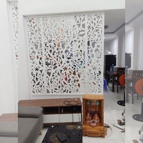  Vách ngăn phòng khách đẹp -BK151 