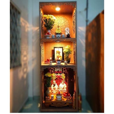  Tủ Thờ 3 Tầng MDF- PT32 