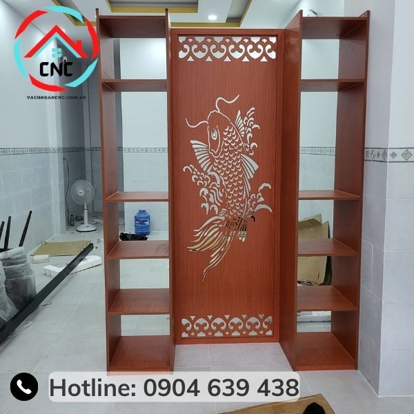 Vách Ngăn Gỗ Đẹp -BK148