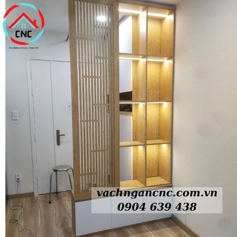  Tủ Kệ Gỗ Trang Trí Phòng Khách -TK23 