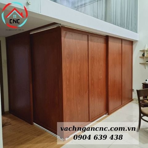  Vách Ngăn Cửa Lùa Kín - MS04 