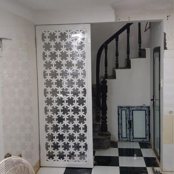 Vách Ngăn Cầu Thang Gỗ- CT40