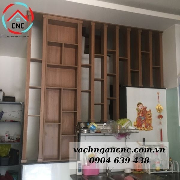 Vách Lam Gỗ Cầu Thang- CT86