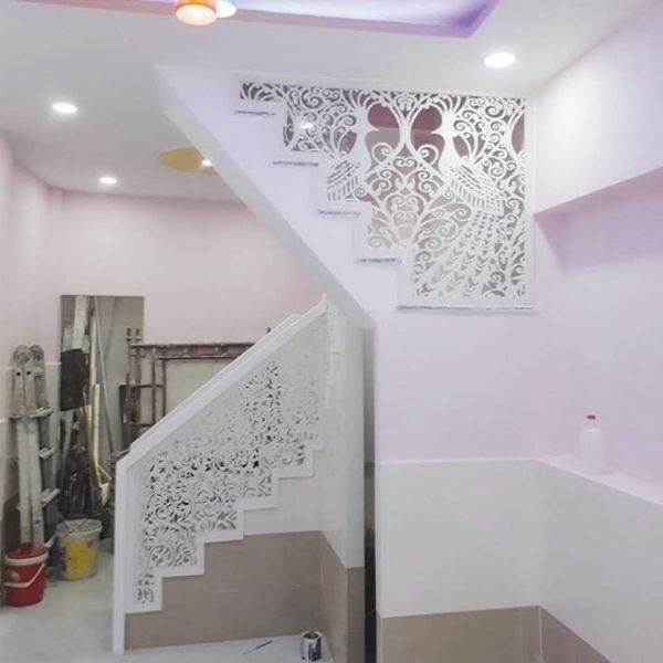 Vách Ngăn Cầu Thang Gỗ- CT43