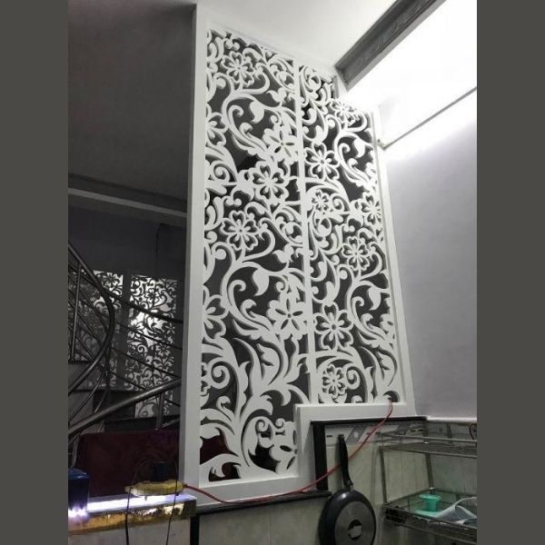 Vách Ngăn Cầu Thang Gỗ- CT44