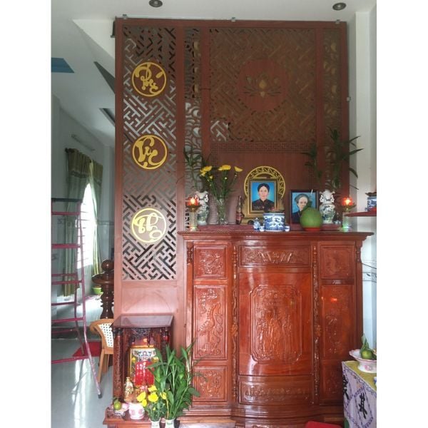 Vách Ngăn Cho Phòng Thờ- PT44