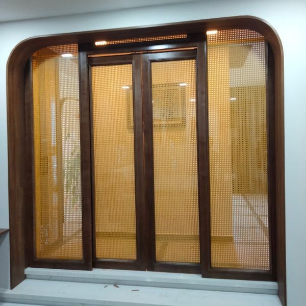 Vách ngăn cửa lùa cnc -MS41