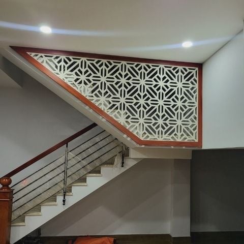  Vách ngăn cầu thang cnc- CT118 