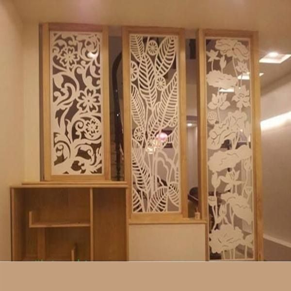 Vách Ngăn Cầu Thang Gỗ- CT50