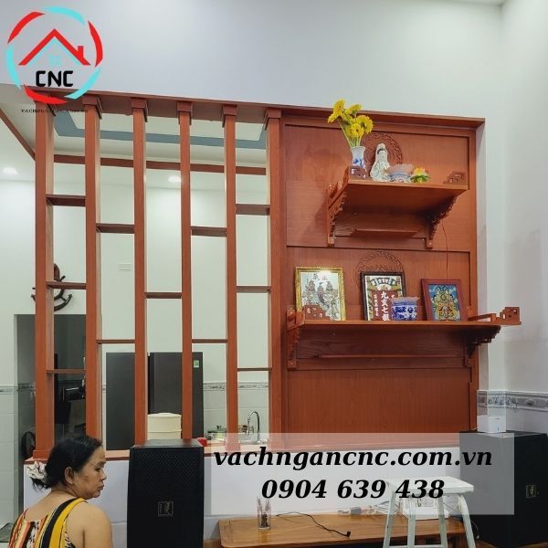 Vách ngăn bàn thờ treo - 25
