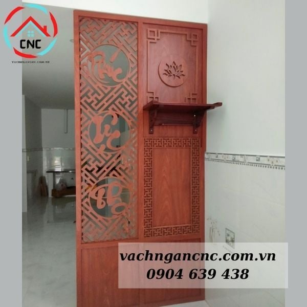 Vách ngăn bàn thờ treo - 27