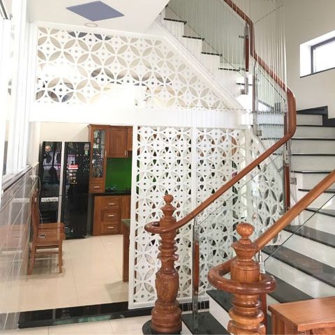  Vách Ngăn Cửa Lùa Gỗ- MS14 