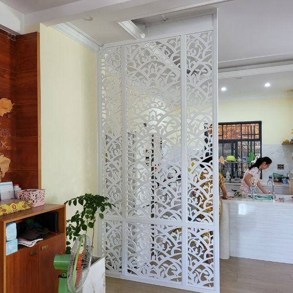 Vách ngăn phòng khách đẹp -BK161