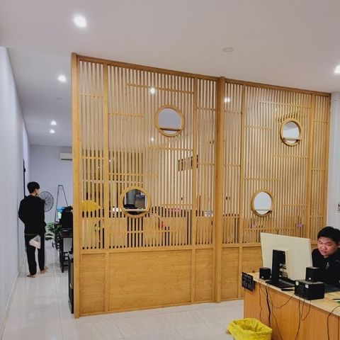  Vách Ngăn MDF  Phòng Khách-BK103 