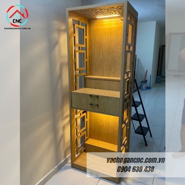  Tủ thờ 2 tầng MDF - MS040 