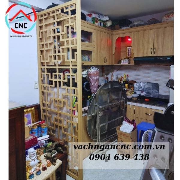 Vách Ngăn Phòng Khách Và Bếp Đẹp-BK111