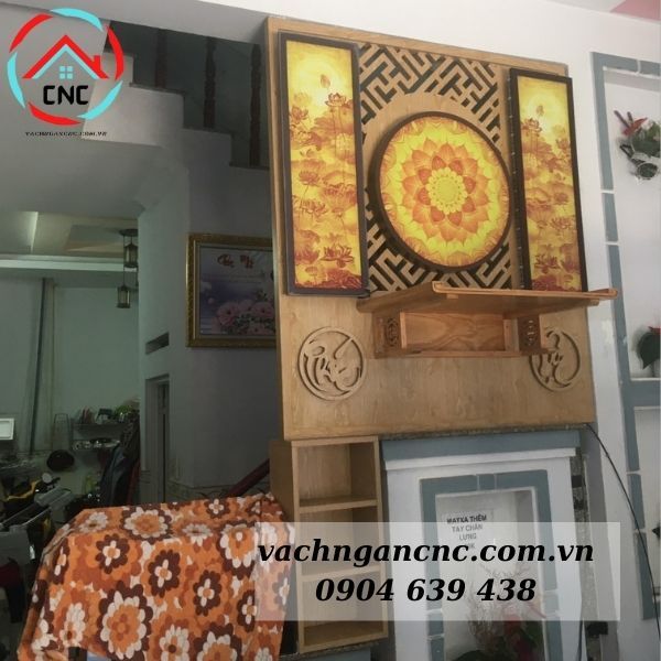 Vách ngăn bàn thờ treo - 35