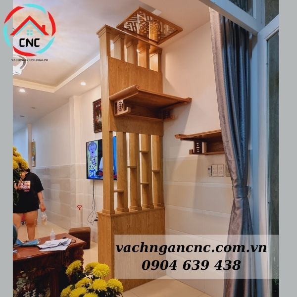 Bàn Thờ Kết Hợp Vách Lam - 78