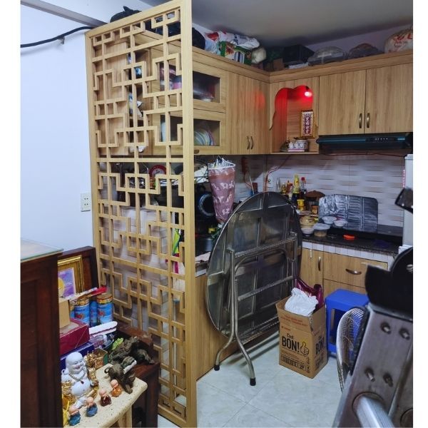 Vách Ngăn Phòng Khách Và Bếp Đẹp-BK111