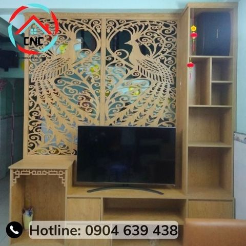  Vách Kệ Tivi Đẹp -BK153 