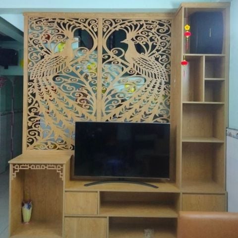  Vách Kệ Tivi Đẹp -BK153 