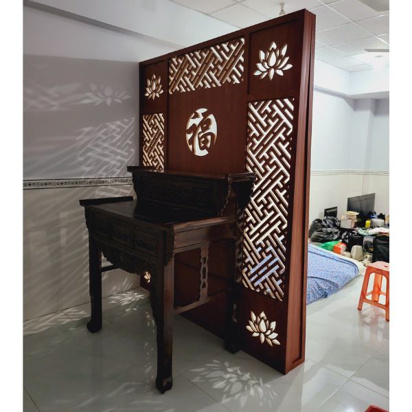 Vách Ngăn Cho Phòng Thờ- PT49