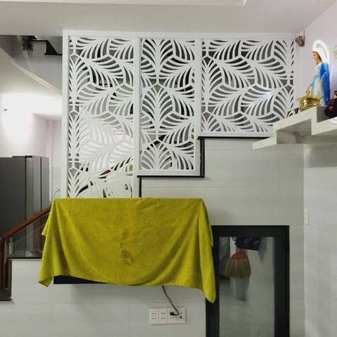  Vách ngăn cầu thang cnc- CT124 