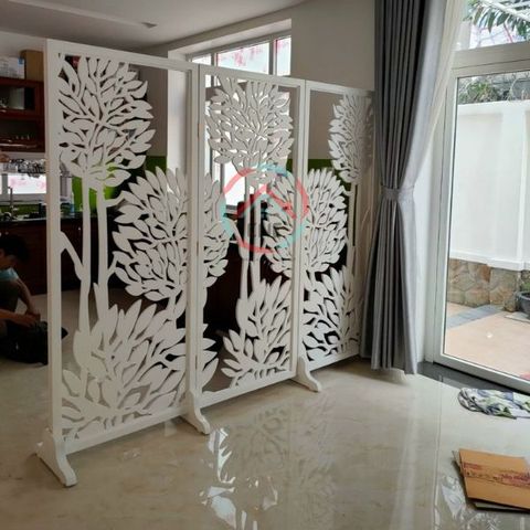  Vách Ngăn Bình Phong CNC - BP04 