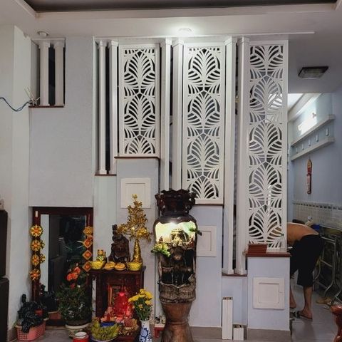  Vách ngăn cầu thang cnc- CT106 