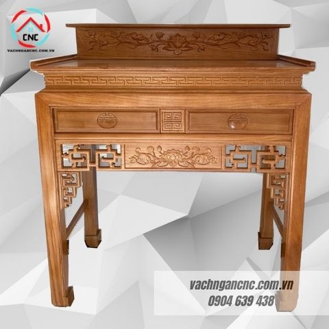  Bàn thờ 2 tầng gỗ sồi hiện đại-BTGT026 