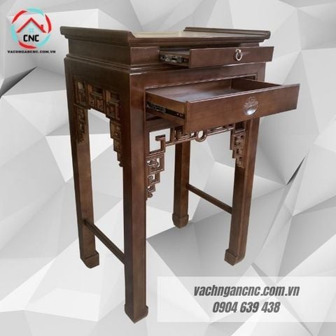  Bàn Thờ 1 tầng gỗ sồi màu nâu-BTGT015 