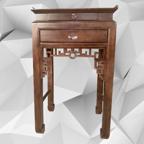  Bàn Thờ 1 tầng gỗ sồi màu nâu-BTGT015 