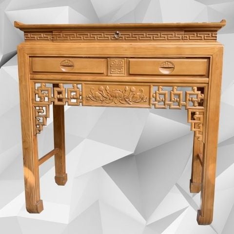  Bàn thờ gỗ sồi đơn giản BT6-BTGT016 