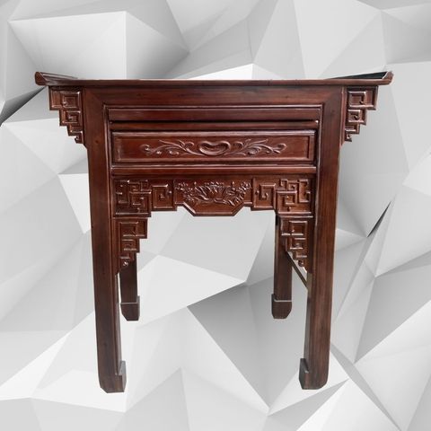  Bàn thờ 1 tầng gỗ tràm 107cm-GT004 