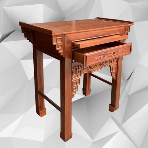  Bàn thờ 1 tầng gỗ tràm 107cm-GT003 